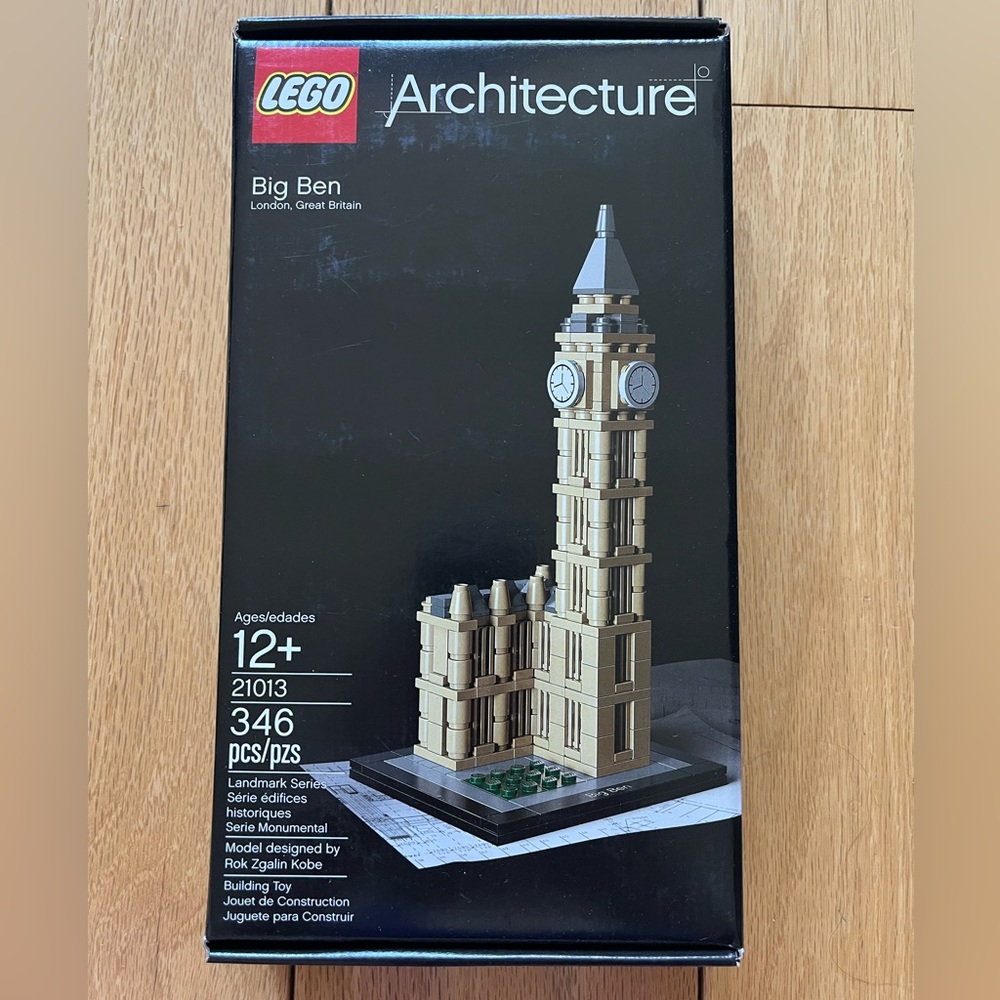 Lego Big Ben retired architecture series